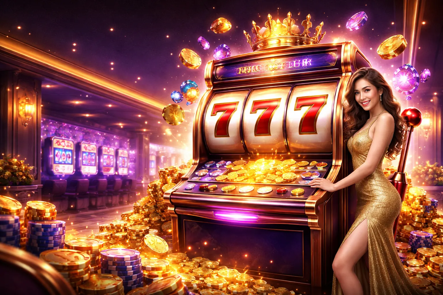 Các trò chơi slot hấp dẫn tại 55vin app 2026